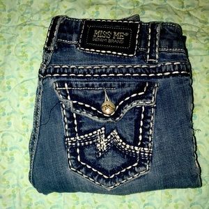 Miss Me Denim Brand Irene Capris